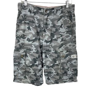 🥑5/$25 Life Is Good Mens Camo Cargo Shorts 32